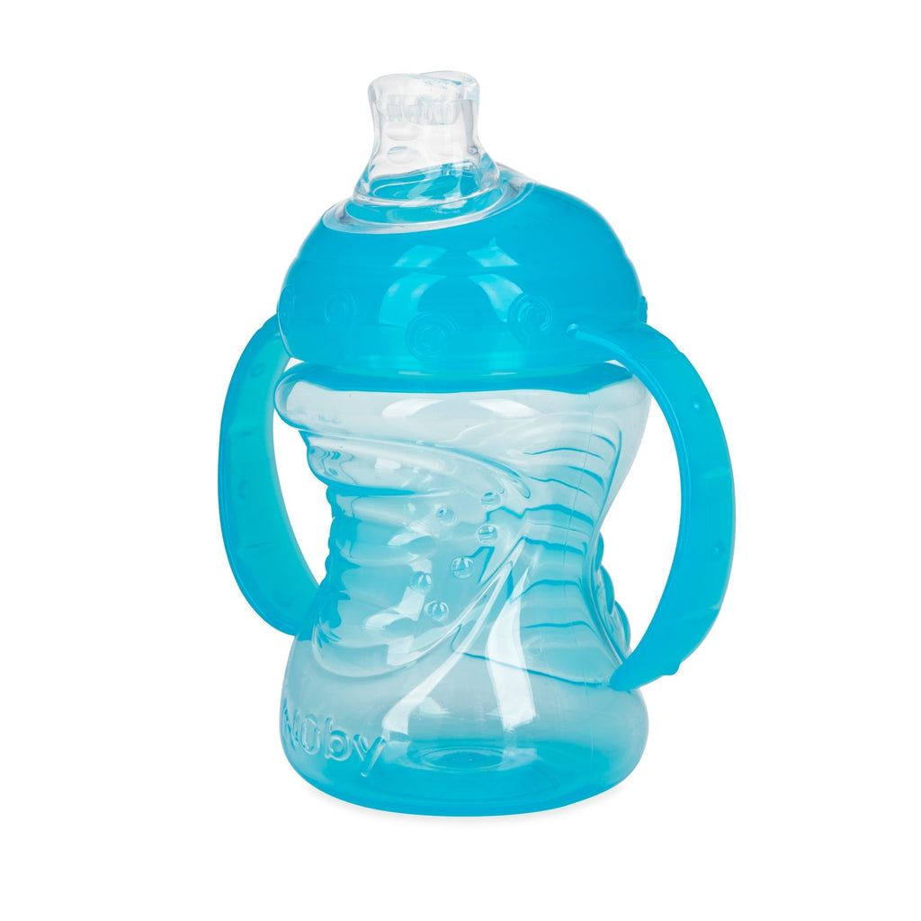 No-Spill Soft Spout Grip N' Sip Trainer Cup Iejj